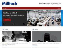 Tablet Screenshot of milltechgroup.co.uk